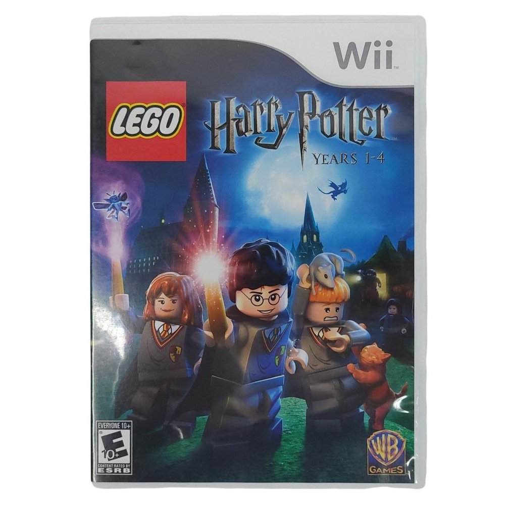 Nintendo Wii Lego Harry Potter Years 1 - 4 Video Game Manual Jewel Case Tested